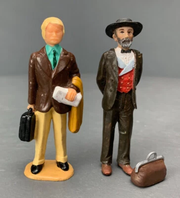 2X G Scale Figures Otto Mears & Passenger G0854 LZ - Image 1 of 4