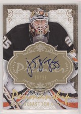2008 O-Pee-Chee Premier Penmanship Gold Spectrum /25 Jean-Sebastien Giguere Auto