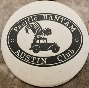12 Vintage Pacific Austin Bantam Club Hahn Schwänze Untersetzer Set Weiß Karton - Bild 1 von 5