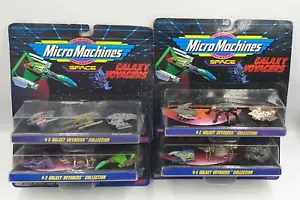 SPACE: GALAXY VOYAGERS MICROMACHINE 4ER SET MADE BY GALOOB IN 1993 - Bild 1 von 12