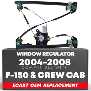 Regulador de ventana eléctrica con montaje de motor, lado del conductor delantero, compatible con... - Imagen 1 de 5