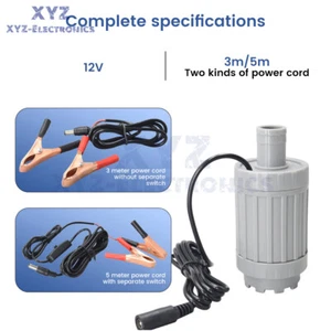 DC 12V Submersible Pump High Pressure 30m3/H Large Flow Brushless Water Pump - Picture 1 of 23