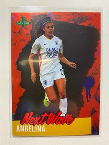 Angelina and Tara McKeown 2021 Next Wave Card #NW7 Parkside VOL. 2 NWSL Error