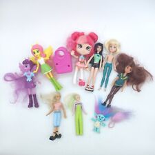 Lot of 9 Mini Dolls McDonald's My Scene My Little Pony Shopkins Barbie Plus   C1