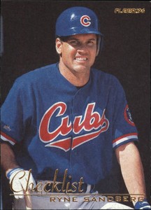 1996 Fleer Update Baseball Card #U249 Ryne Sandberg CL