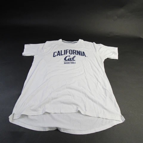 California Golden Bears Under Armour Short Sleeve Shirt Women's White Used Cover