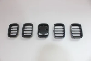 Fit for 2002-2011 SUZUKI Jimny Front Grille Grill Black with Emblem 5pcs - Picture 1 of 8