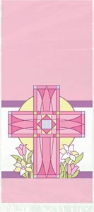 Bolsa de botín rosa botín cruz bolsas de golosinas bautismo devocional religioso bautizo 20 - Imagen 1 de 2