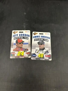 Jeff Gordon & Jimmie Johnson Official Fan Nascar ID Cards Hendrick Motorsports - Picture 1 of 2