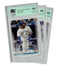 Vladimir Guerrero Jr 2019 Topps 582 Montgomery #700 Rookie Card PGI 10