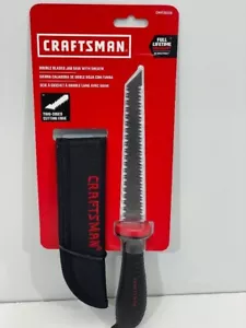 Craftsman CMHT20558 Double Edge 6" Jab Wallboard Drywall Saw w/Sheath - Picture 1 of 3