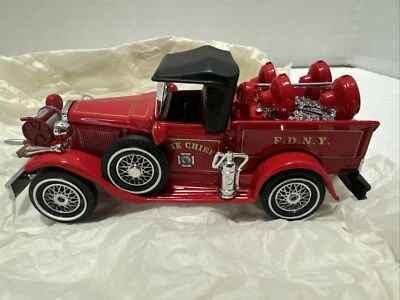 Matchbox 1/43 Yesteryear 1930 Ford Model A Battalion Fire Chiefs Vehicle #YFE12 - Image 1 of 4
