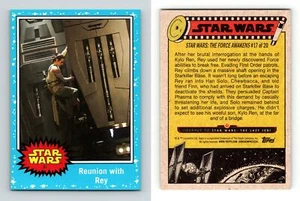 Reunion With Rey #87 Journey To Star Wars The Last Jedi 2017 Topps Card - Picture 1 of 1