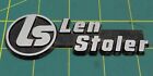 Ls Len Stoler Ford Md Vintage Car Dealership Emblem 4-3/8