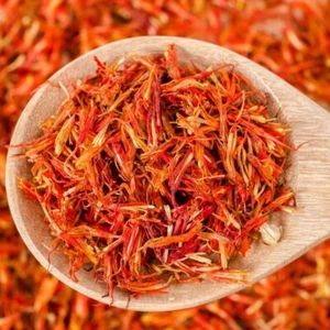 Dried Saffron Safflower Herb Thai Tea Organic Fresh Healthy Lower Cholesterol - Picture 1 of 15