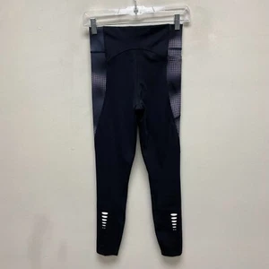 Oakley Womens Blackout High Rise Stretch Mesh Performance Fit Tight Leggings S - Picture 1 of 10