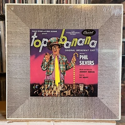 [MUSICAL/STAGE]~SEALED LP~TOP BANANA~Original Broadway Cast~PHIL SILVERS~[1980~E - Image 1 of 2