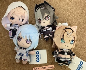 miHoYo Honkai Impact 3rd Fire Pursuit Fiesta Peluche Juguete Set de 4 Premios GiGO Japón - Imagen 1 de 2