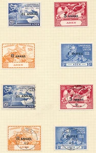 1949 UNIVERSAL POSTAL UNION TWO COMPLETE SETS OF 310 VALUES ONE LM AND ONE USED - Picture 1 of 1