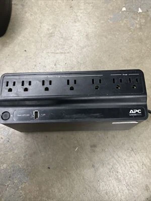 APC BE600M1 600VA 120V Backup Battery Power Supply with 1 USB Charging Port (X) - Image 1 of 3