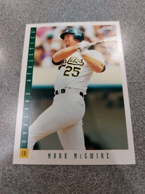 Mark McGwire Score 1993 Oakland Athletics HOF Legend 557 - Image 1 of 2