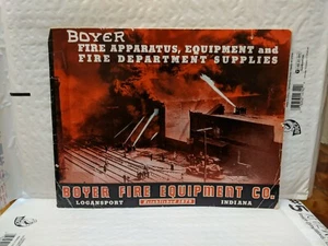 Approx 1937 Boyer Fire Equipment Fire Apparatus Department Supplies Catalog B - Picture 1 of 9