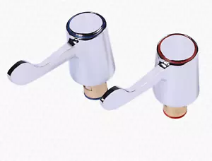 1/2" Lever Tap Reviver Kit for Sink Taps Ceramic Disc Quarter Turn Metal Heads - Picture 1 of 2