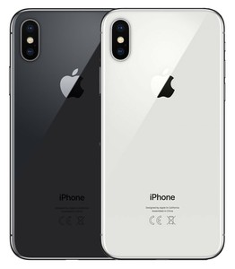 Apple iPhone X - 64 GB - Space Grau - Silber - GRATIS GLASFOLIE! REDUZIERT !