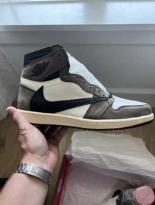 Air Jordan 1 X Travis Scott High Mocha Size 12 - Picture 1 of 6