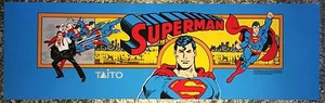 Superman Arcade Marquee 26"x8" - Picture 1 of 2