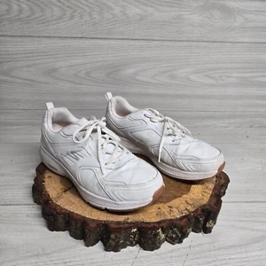 Skechers Go Run Shoes Running Consistent White Silver 128274 Adult Women's 11 - Picture 1 of 9