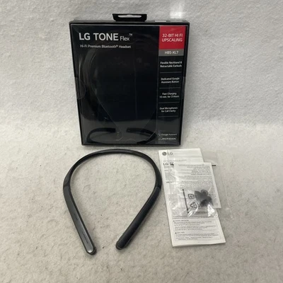 Auriculares estéreo inalámbricos Bluetooth con banda para el cuello LG Tone Flex HBS-XL7 (¡PARA REPUESTOS!) Foto 1 de 4