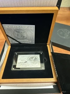 2017 35th Anniversary of the Mexican Libertad 3oz Silver Coin Bar Set w/Box &COA - Picture 1 of 11