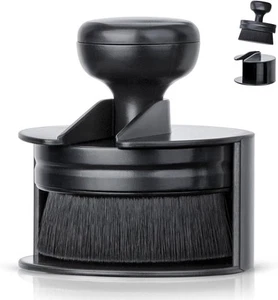 Car Tire Shine Applicator,Vegan Brush with Stand for Auto 1, Black - Picture 1 of 8