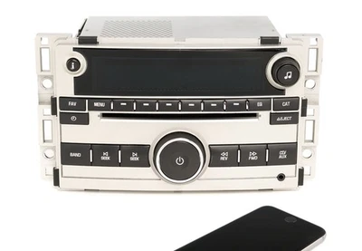 Chevrolet Pontiac 2009-2010 Cobalt G5 AMFM CD Radio w Bluetooth Upgrade 20835357 - Image 1 of 4