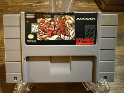 Secret Of Evermore (SNES, 1995) Authentic Prior Rental - Image 1 of 4