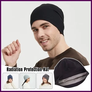 Gorros protectores anti radiación Faraday EMF mujeres hombres gorra anti radiación mitad - Imagen 1 de 28