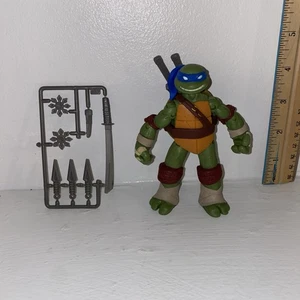 Nickelodeon Teenage Mutant Ninja Turtles Leonardo 4" figure, 2012 Playmates Toys - Picture 1 of 5