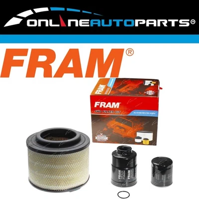 FRAM Air Oil Fuel Filter Service Kit for Ford Ranger PJ PK 4cyl 3.0L WEAT 06~11 - Image 1 of 4