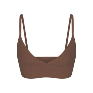 SKIMS Fits Everybody Longline Triangle Bra Size Small Jasper Kim Kardashian Top - Picture 1 of 6