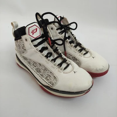 Zapatillas deportivas vintage para hombre Nike Air Jordan CP 3 negras blancas rojas universitarias talla 42,5 Foto 1 de 4