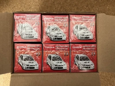 ☆! Set of 6 Released on July 16, 2022 Tomica Premium 13 Mitsubishi Lancer - Image 1 of 4