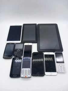 Mobile Phone And Tablet Mixed Joblot - Samsung, Nokia, IPhone And More UNTESTED - Photo 1 sur 13