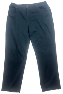 Gloria Vanderbilt Amanda Women’s Jeans Sz 16 Dark Wash Classic Fit Straight Leg - Picture 1 of 5