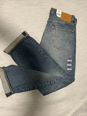 Pantalones de mezclilla con ribete Levi's 501 XX 33x32 desgastados lavado claro originales nuevos con etiquetas Foto 1 de 4