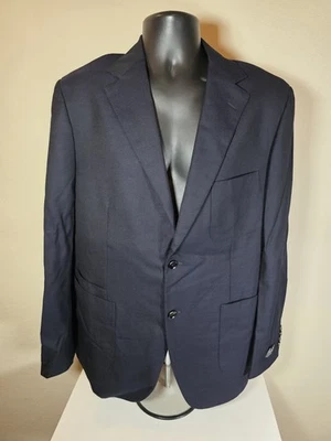 Chaqueta Blazer Belvest Lana Negra Nueva con Etiquetas Talla 54 R Foto 1 de 4