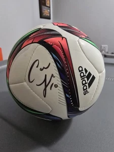 Carli Lloyd USA Olympics Soccer Signed World Cup Adidas Mini Soccer Ball JSA - Picture 1 of 3