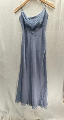 Maxi Vestido Hampton Nites Azul Correa Espagueti Talla-S Foto 1 de 4