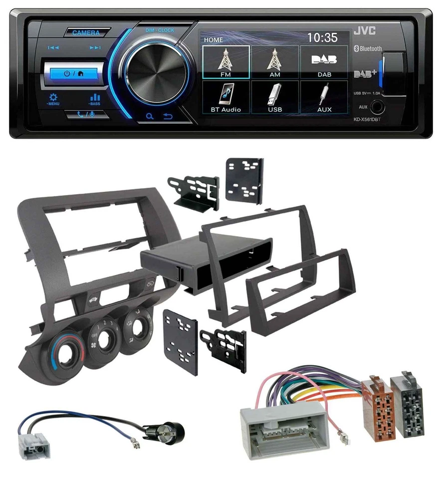 JVC Bluetooth MP3 USB DAB Autoradio für Honda Fit 06-07 nur US-Importe - Bild 1 von 4