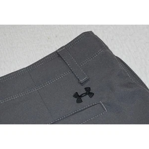 Under Armour Golf Shorts Boys Youth Size Large Wicking Performance Gray - Picture 1 of 7